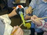 Curry Mallet School's lifesize 'Gilbert'